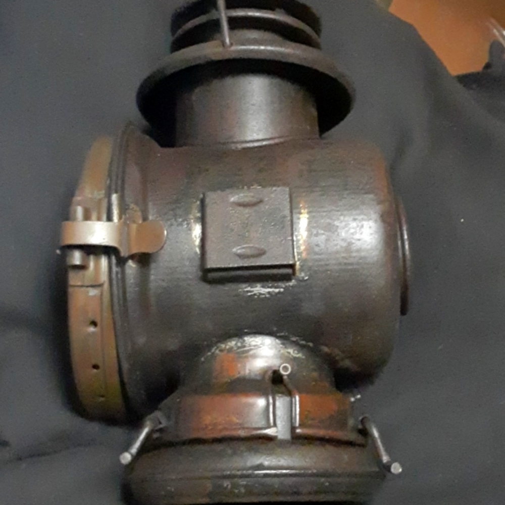Antique 1900s Dietz Union Carriage or Automotive Driving Lamp